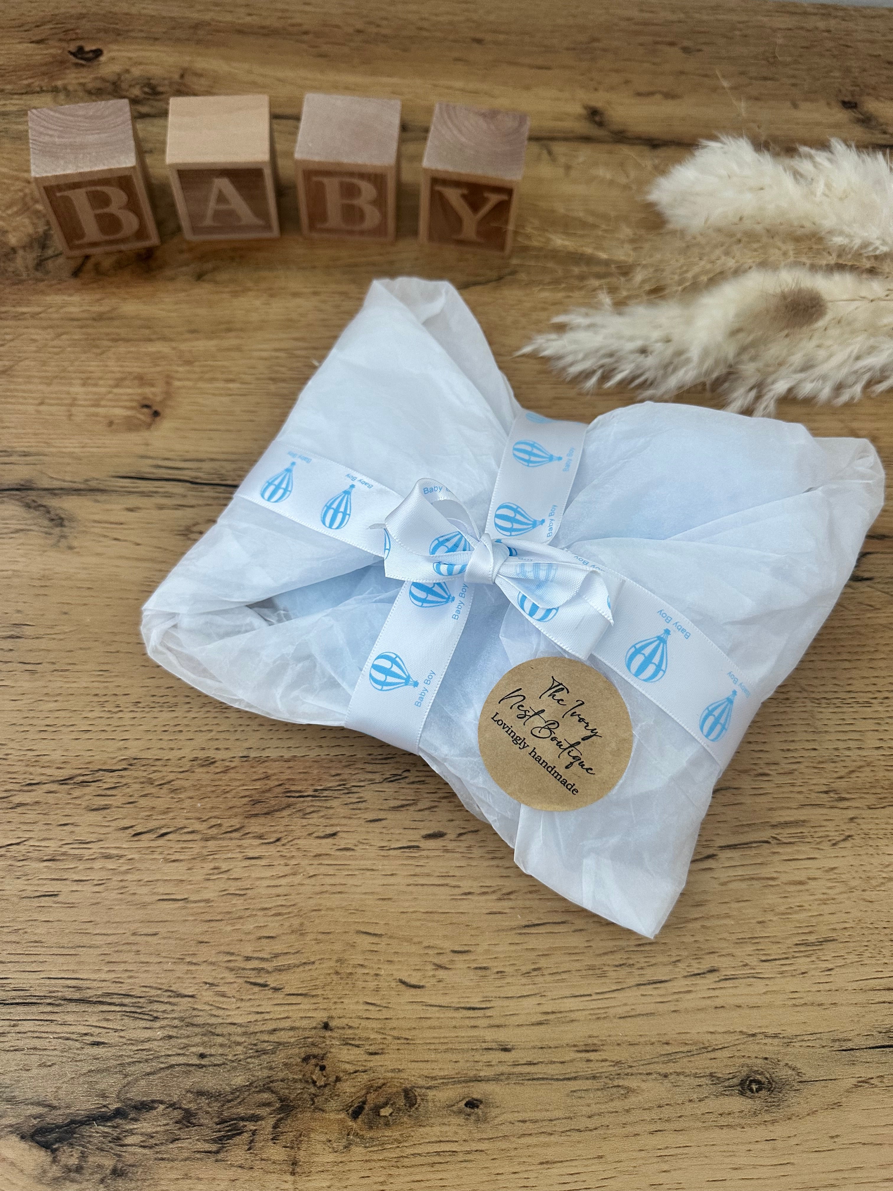 Personalised Baby Boy Gift set