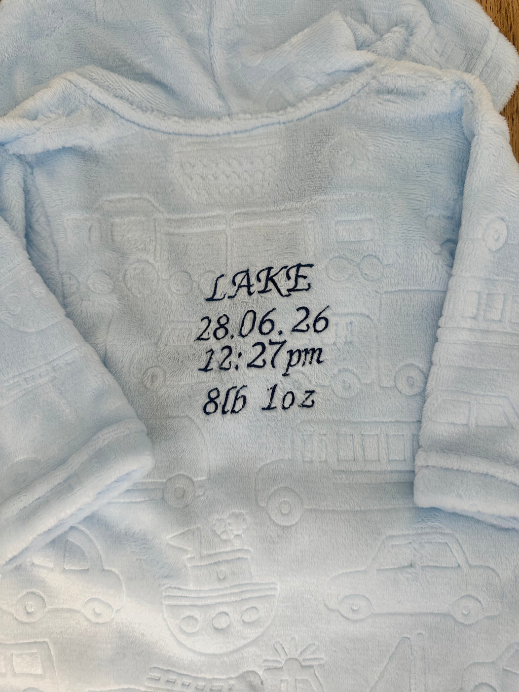 Luxury Personalised Baby Robes
