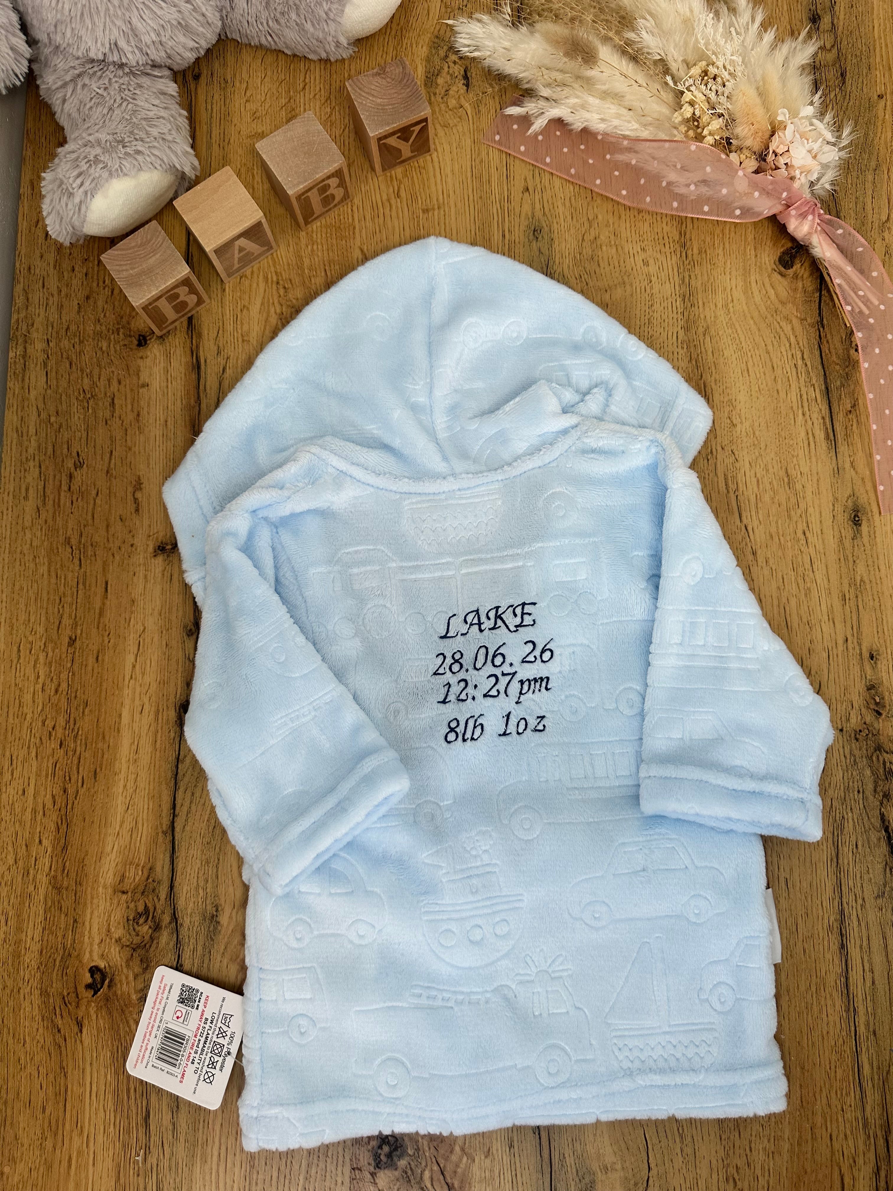 Luxury Personalised Baby Robes