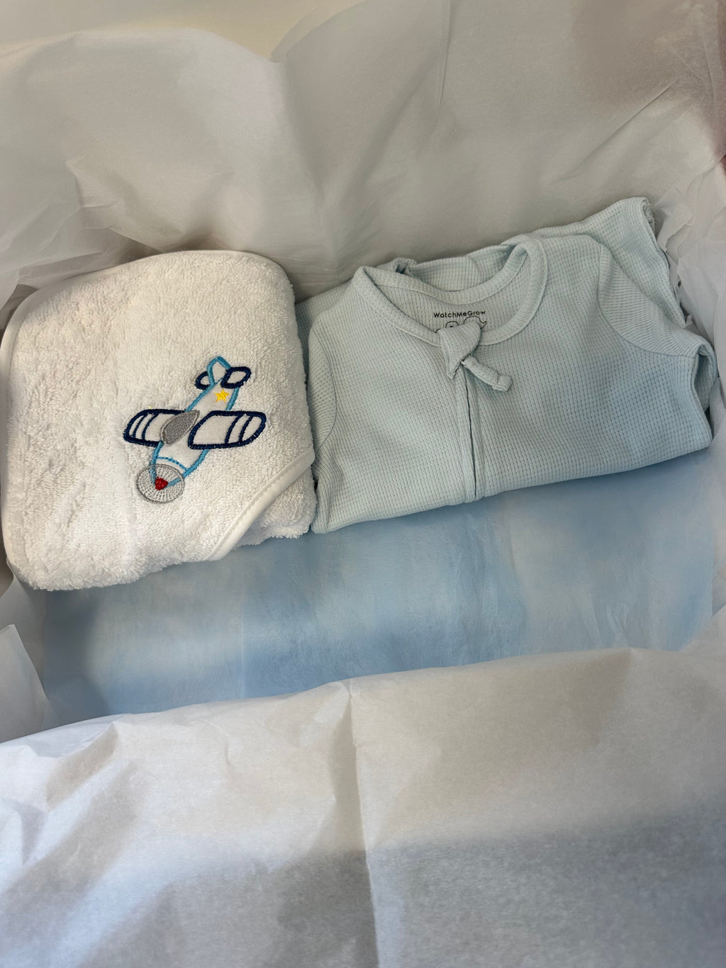 Luxury Personalised Baby Boy gift Hamper
