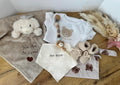 Personalised Teddy Comforter Bundle